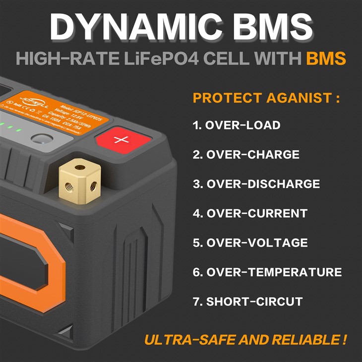 12v Lithium Motorcycle Battery price